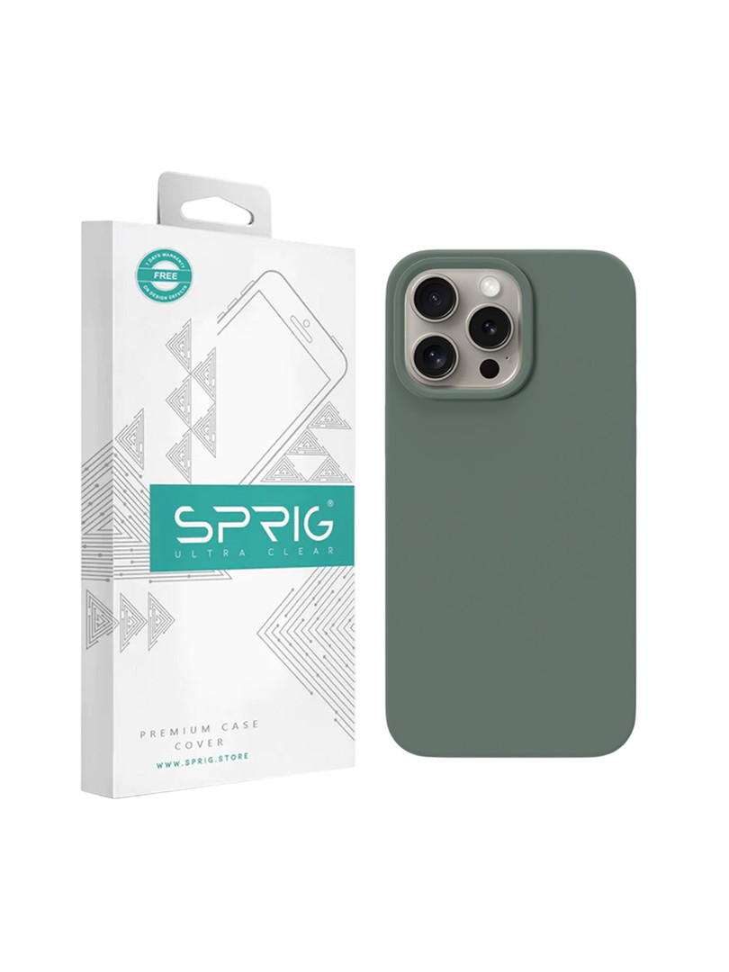 Phone accessories SPRIG iPhone 15 Pro Max Liquid Silicone Back Cover